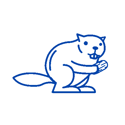 CutFlow Beaver Mascot